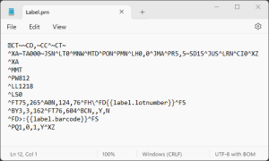 Design a label in ZebraDesigner Essentials 3 – WinMan Cloud Knowledgebase
